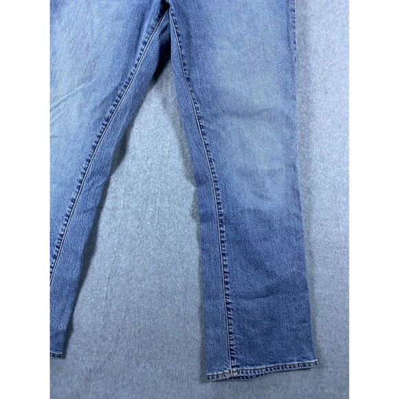 Gap Bootcut Jeans Women's 27 Blue Denim Stretch Flat Front 5-Pockets Y2K Casual - Picture 8 of 16